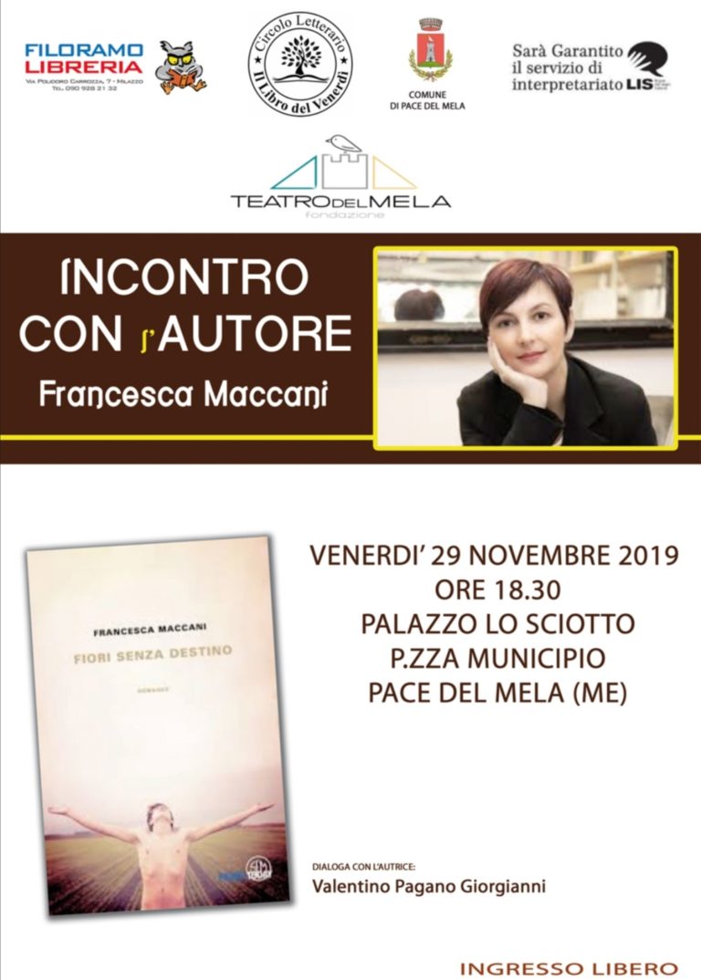 Francesca Maccani – Incontro con l’autore
