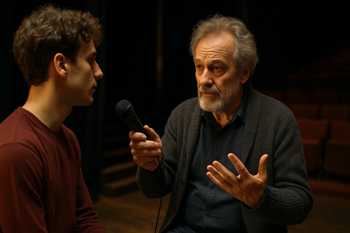 Interviste a registi teatrali italiani: il consiglio poco noto per aspiranti attori