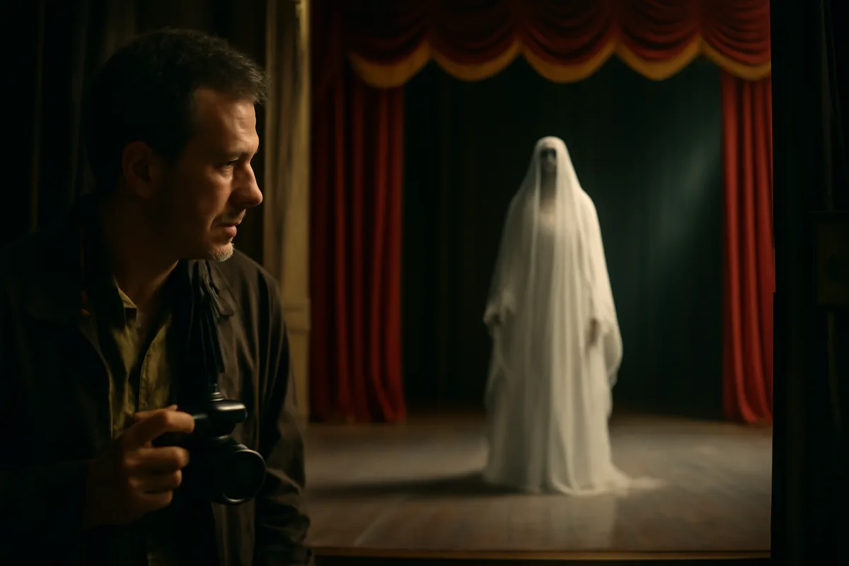Com’è nata la leggenda del fantasma sul palco? Ricostruzione tra realtà e suggestione