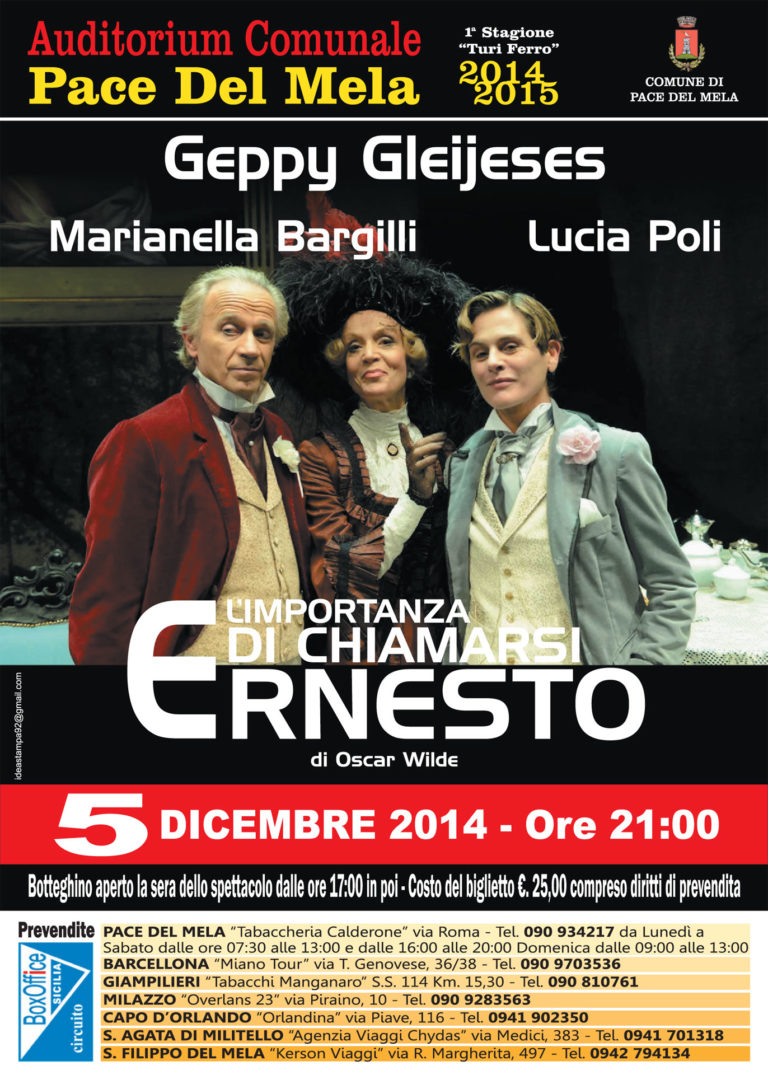 L'importanza di chiamarsi Ernesto
