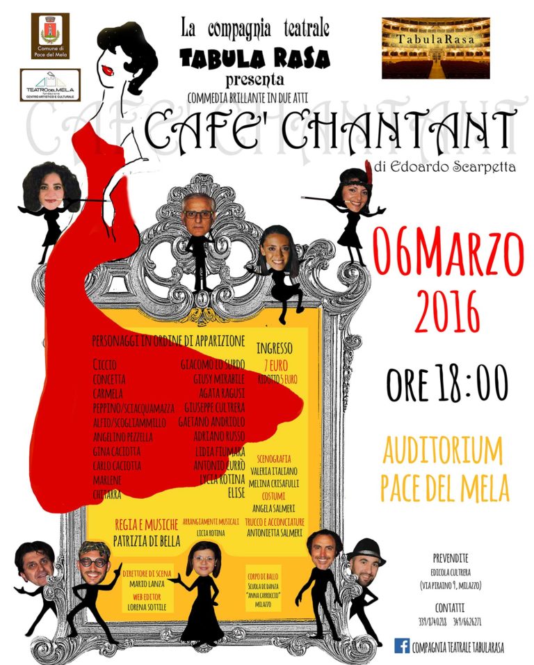 Cafè Chantant – 06/03/2016