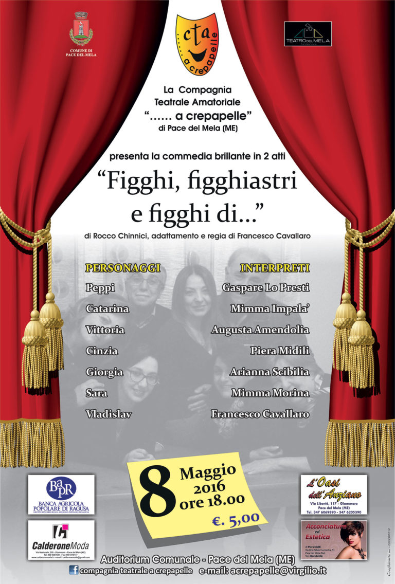 Figghi, figghiastri e figghi di… – 8 maggio 2016