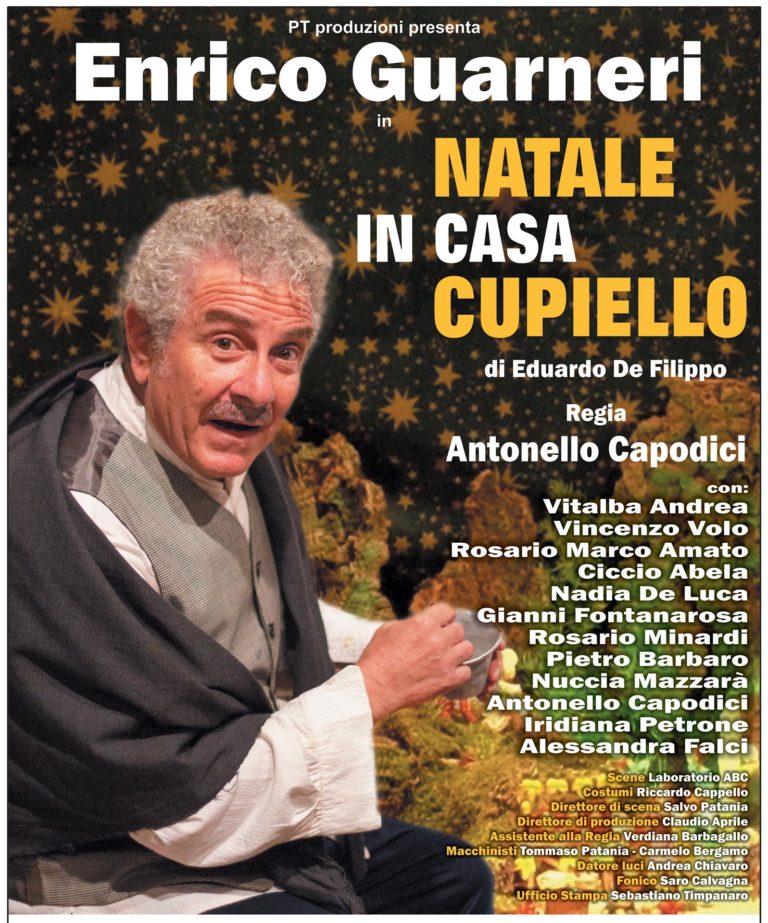 Natale in casa Cupiello :: 15 dicembre 2017 – ore 21:00 – POSTICIPATO A DOMENICA 17 DICEMBRE